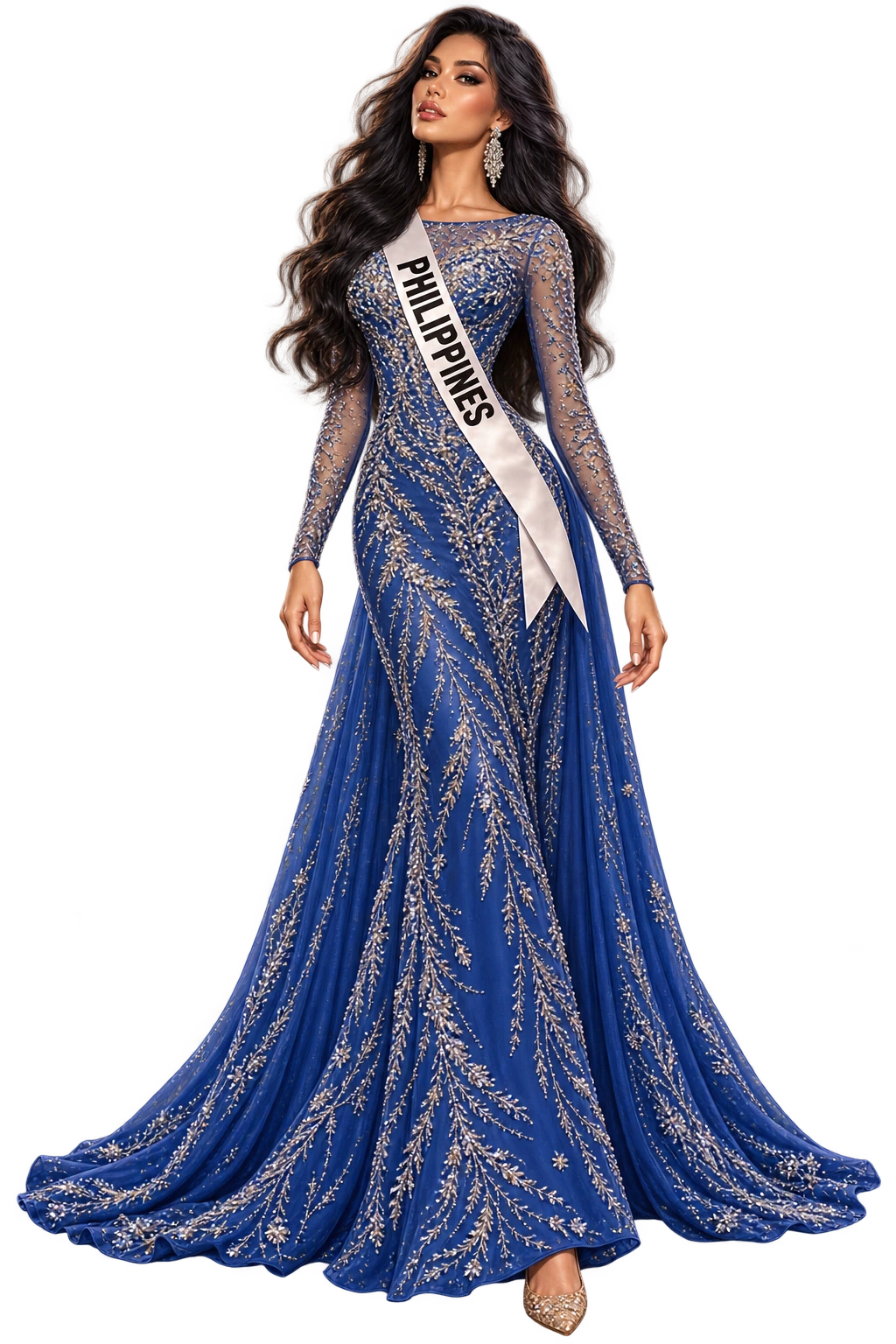 Approved illustration of Isabela Reyes representing Philippines